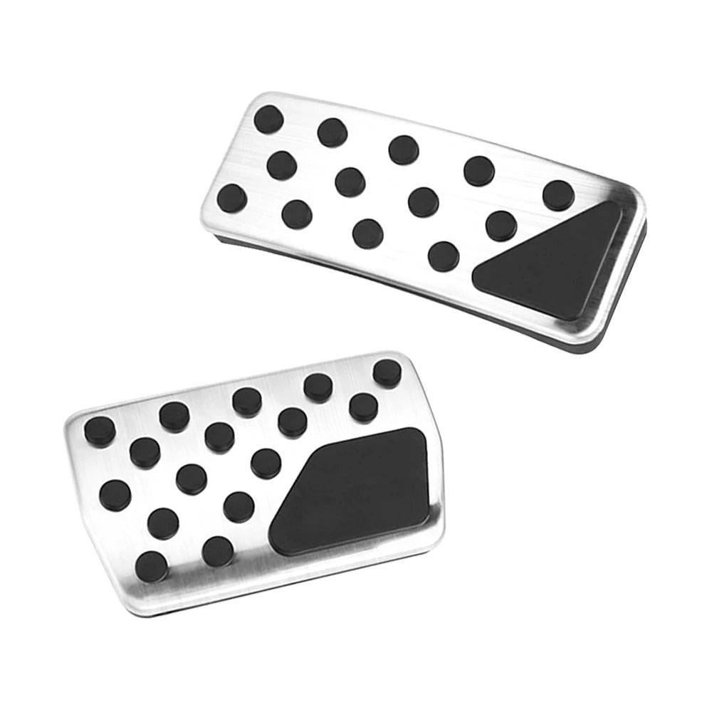 Stainless Steel Gas & Break Pedals Trim For Dodge Durango