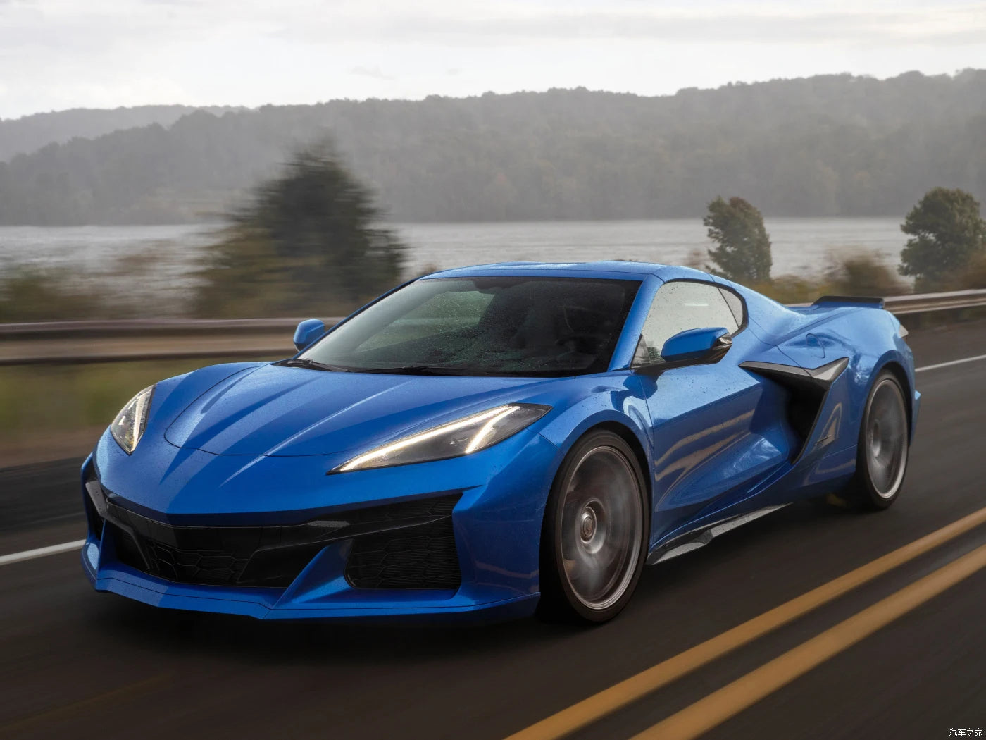 Carbon Fiber Front Lip For C8 Corvette Z06