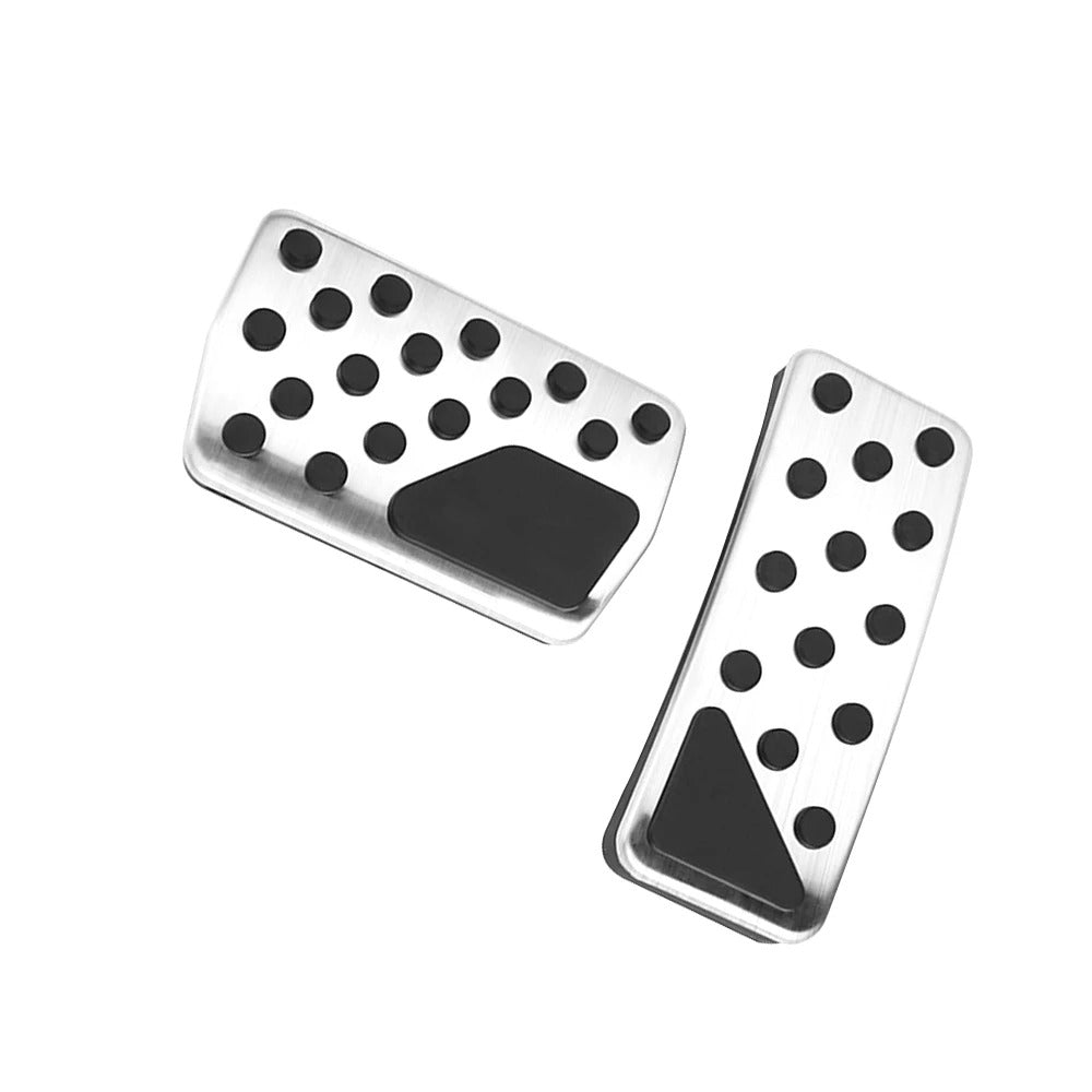 Stainless Steel Gas & Break Pedals Trim For Dodge Durango