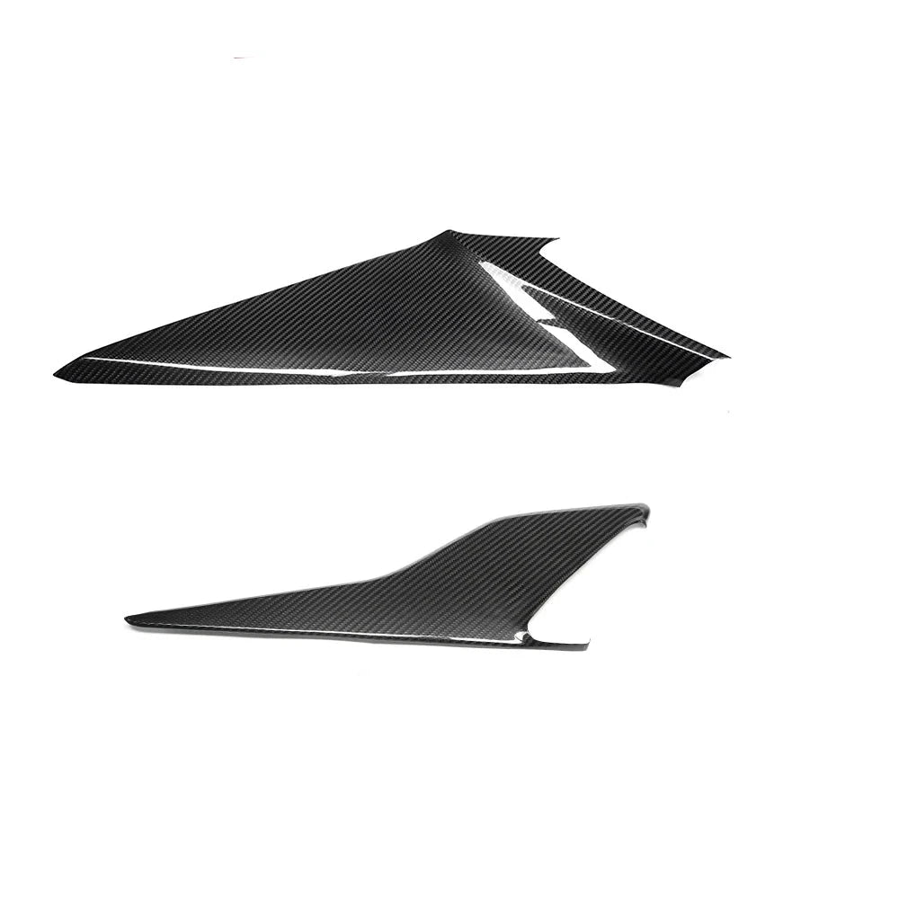 2PCS Carbon Fiber Center Side Leg Rest Trim For C8 Corvette