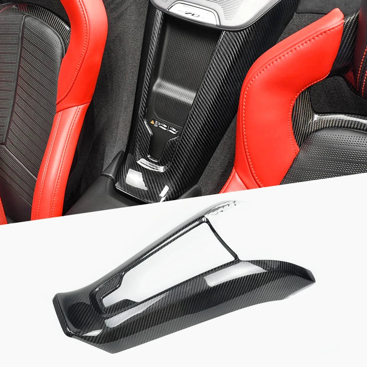Carbon Fiber Wireless Charge Cover Trim For C8 Corvette