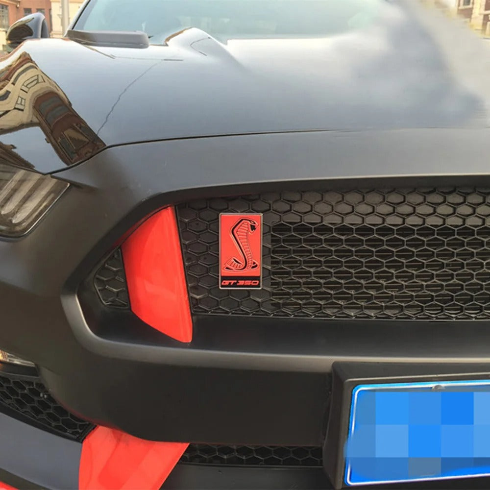 Metal GT350 Emblem Front Grill Emblem For Mustang