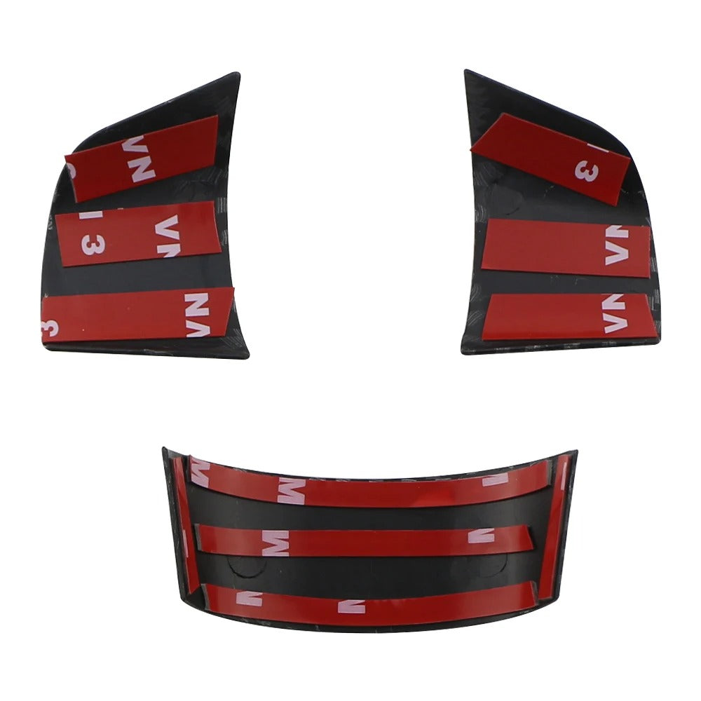 ABS Carbon Fiber Steering Wheel Trim For Ford Focus MK2