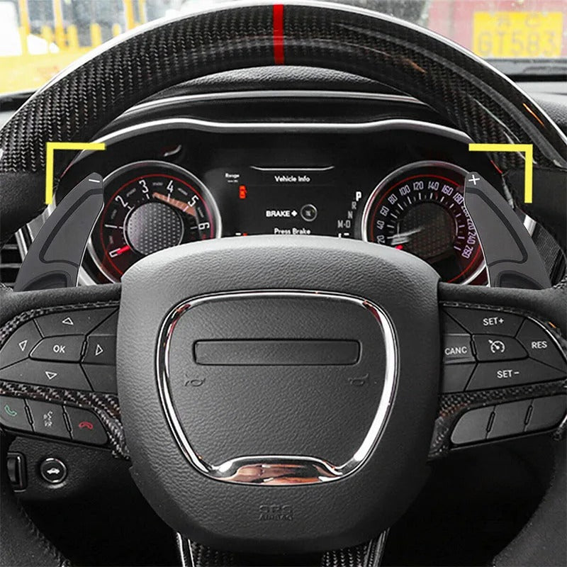 Aluminum Paddle Shifters Trim For Dodge Durango