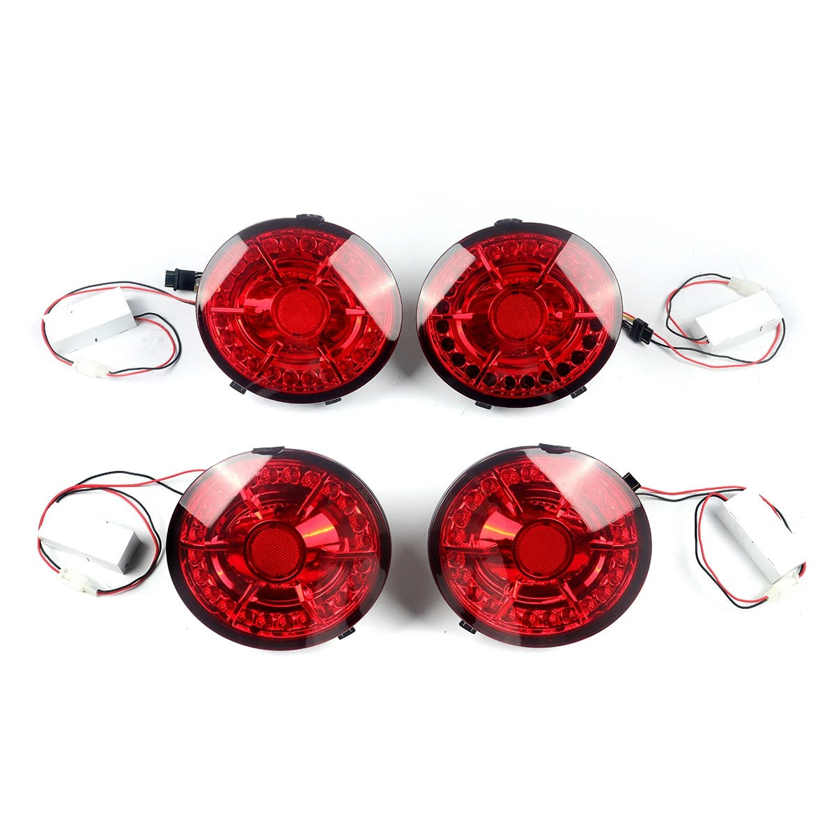 4PC LED Taillight Brake Lamp For C6 Corvette