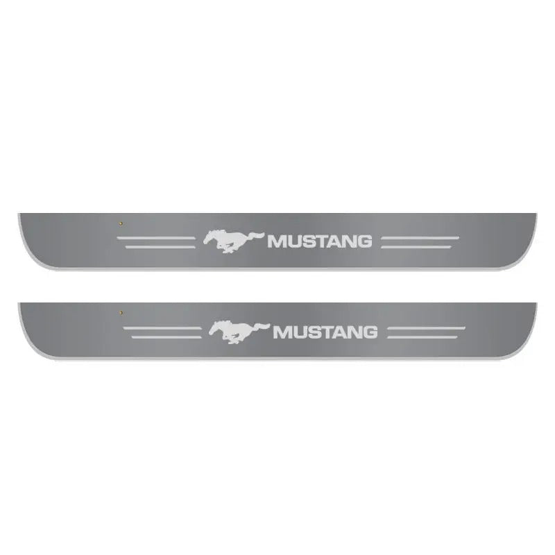 Multi Color LED Door Sill Trim For Mustang