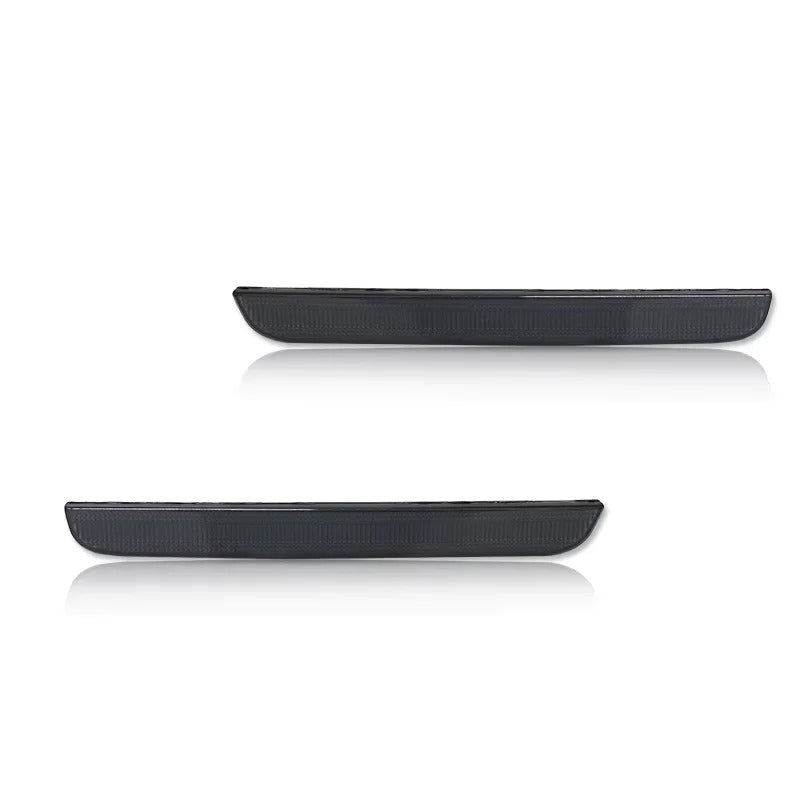Smoked Shell Housings Light Side Reflectors For Dodge Challenger