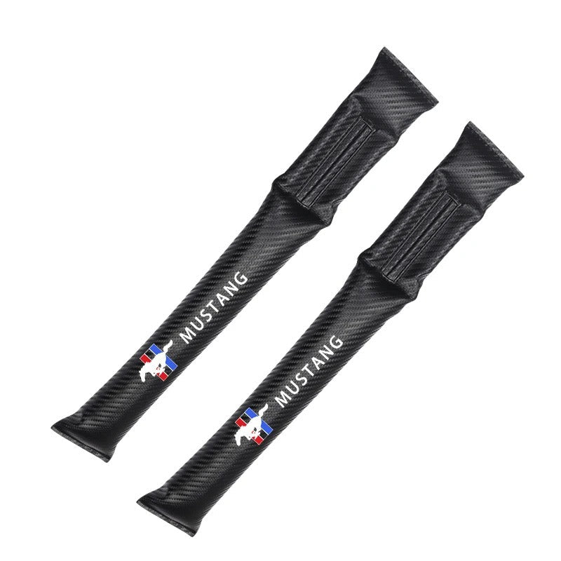 Soft Carbon Fiber Seat Gap Filler Pad For Mustang
