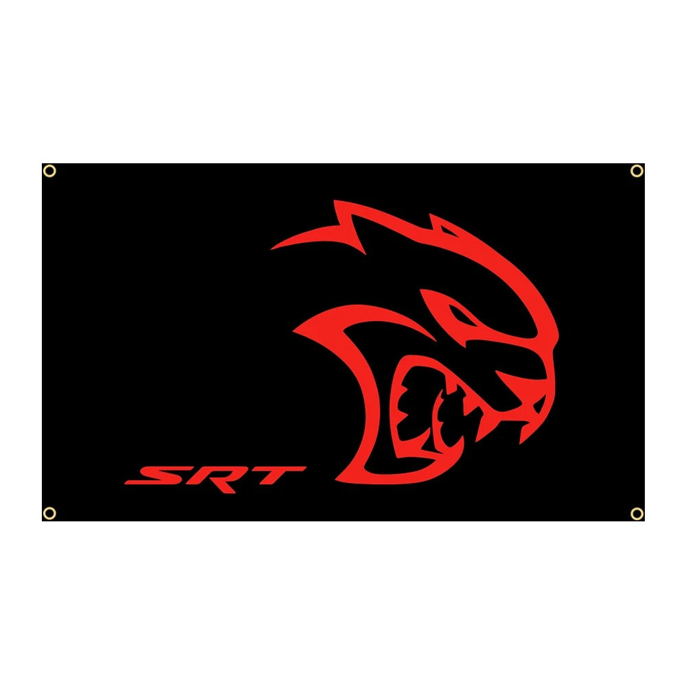 Dodge Flag Polyester Printed Racing Car Banner