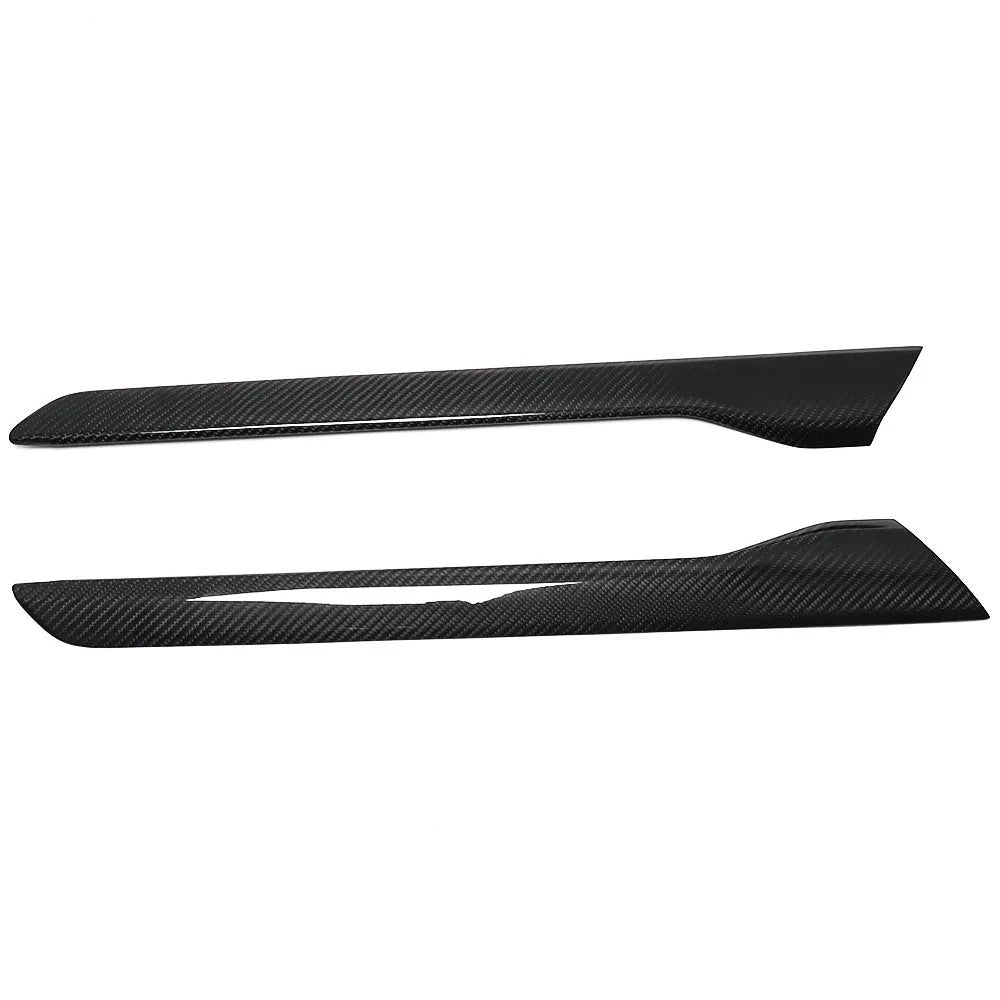 2PCS Carbon Fiber Center Console Side Panel Cover Trim For Ram TRX