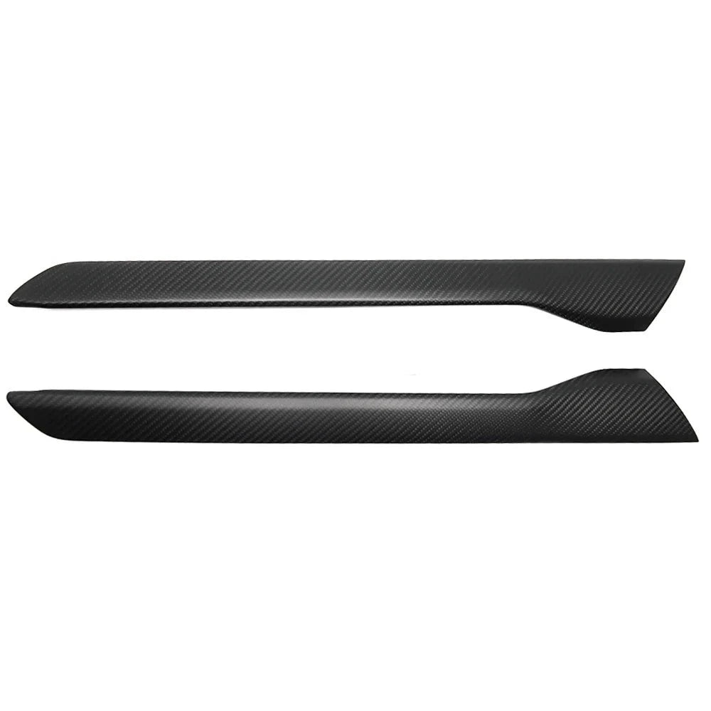 2PCS Carbon Fiber Center Console Side Panel Cover Trim For Ram TRX
