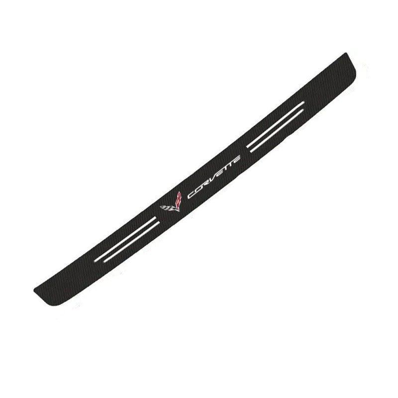 Carbon Fiber Door Sill Sticker for Corvette