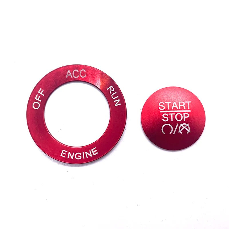 Start Stop Engine Button Ring Trim For Dodge Durango