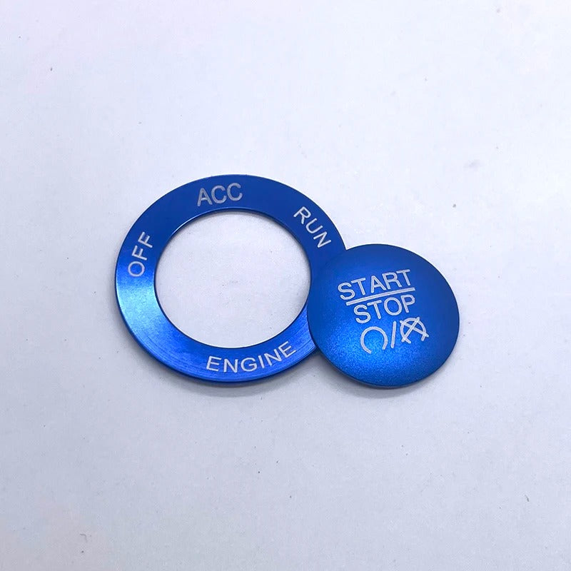 Start Stop Engine Button Ring Trim For Dodge Durango