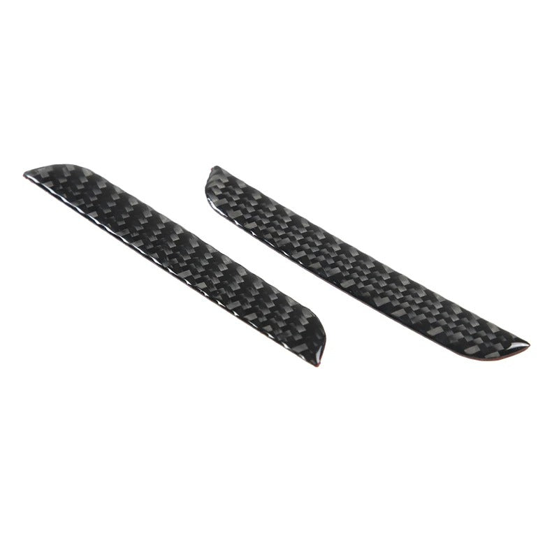 Soft Carbon Fiber Door Handle Frame Panel Cover For C6 Corvette