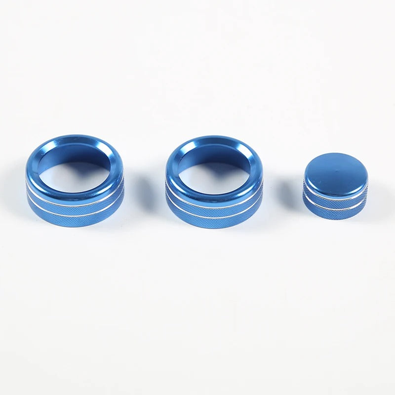 Aluminum Air Conditioner Volume Knob Cover Trim For C6 Corvette