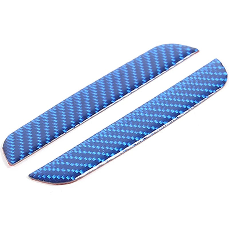 Soft Carbon Fiber Door Handle Frame Panel Cover For C6 Corvette