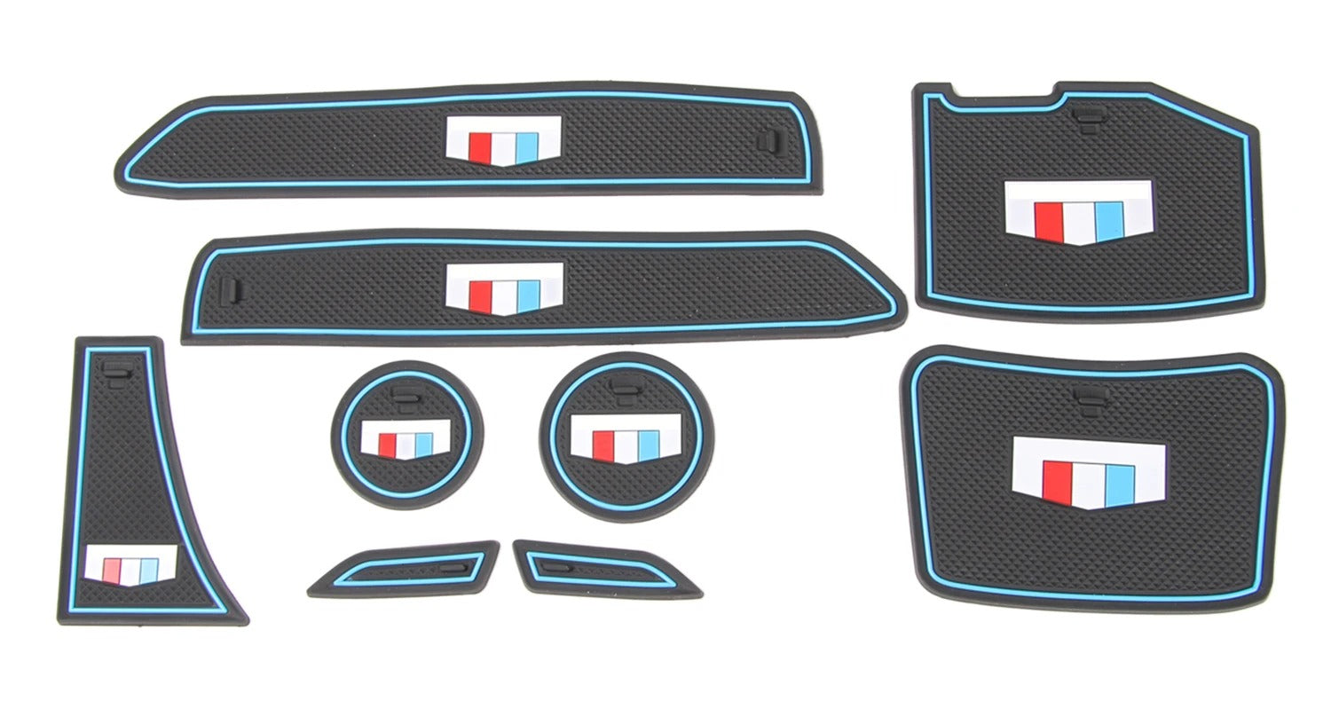 Non-Slip Cup Holder Mat Trim For Chevy Camaro