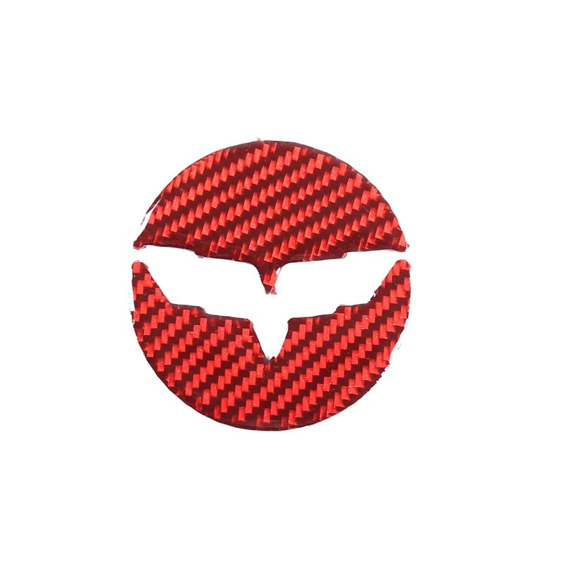 Carbon Fiber Steering Wheel Center Cover Trim For C6 Corvette