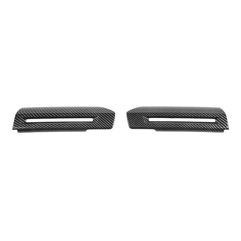 ABS Plastic Carbon Fiber Door Handle Cover Trim For Mustang