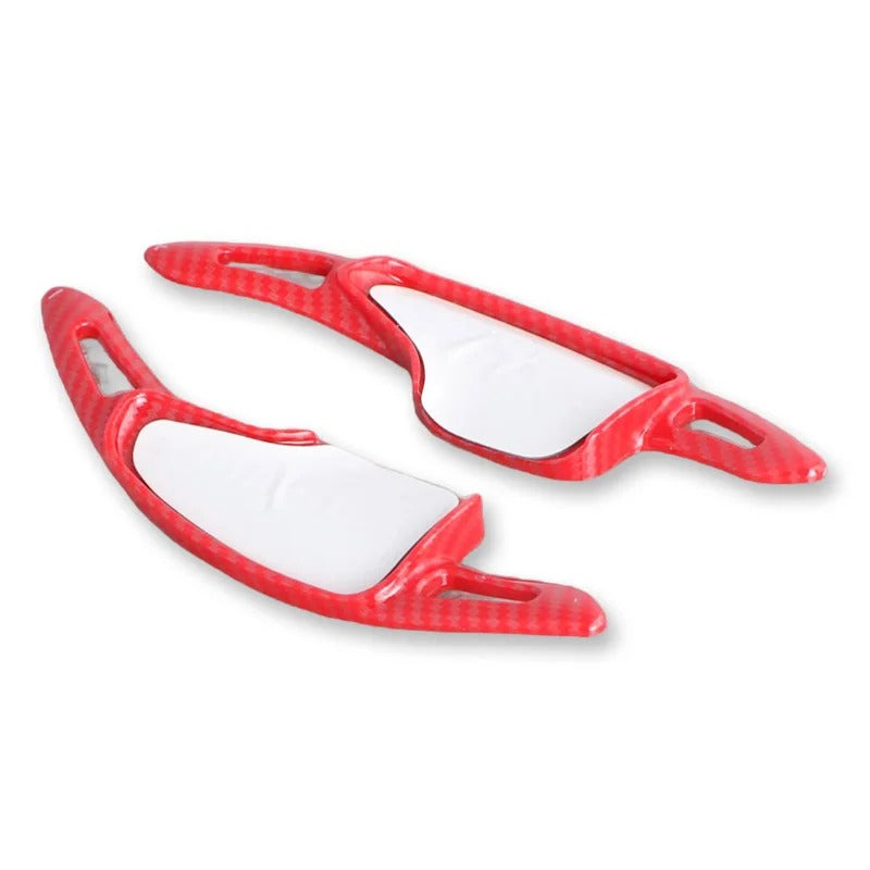 ABS Carbon Fiber Paddle Shifters Trim For Chevy Camaro