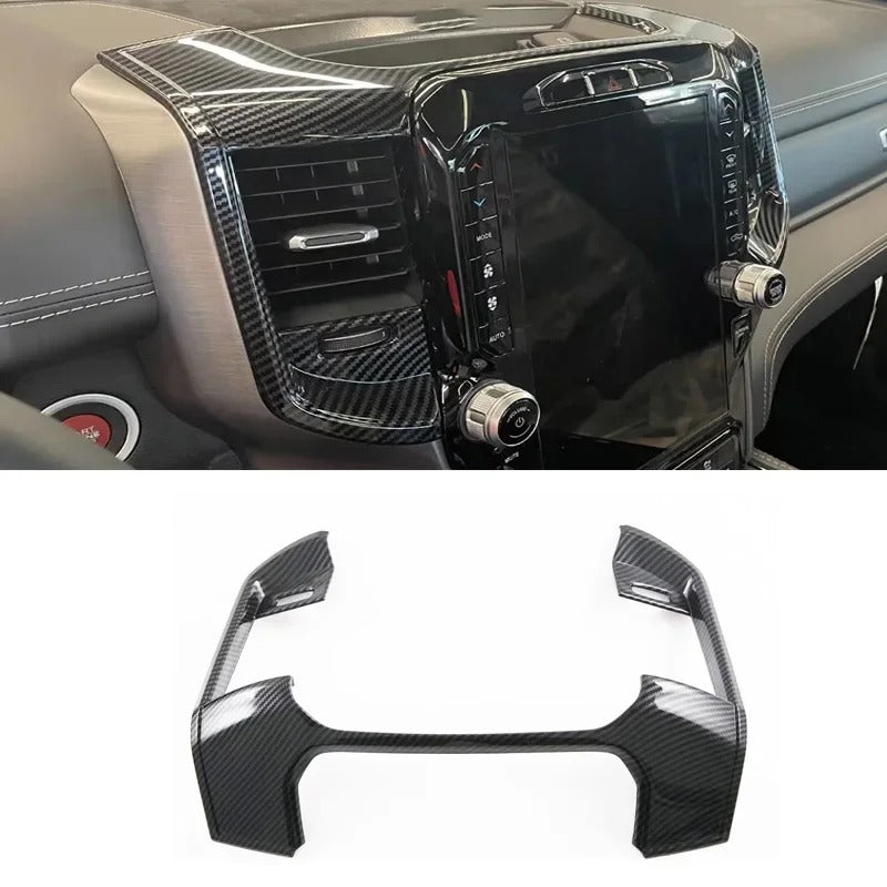 Full Interior Set Of ABS Carbon Fiber For Ram TRX