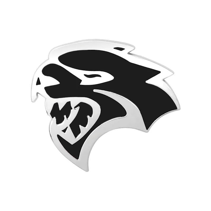 3D Metal Hellcat Full Set Emblem Trim For Dodge Charger/Challenger