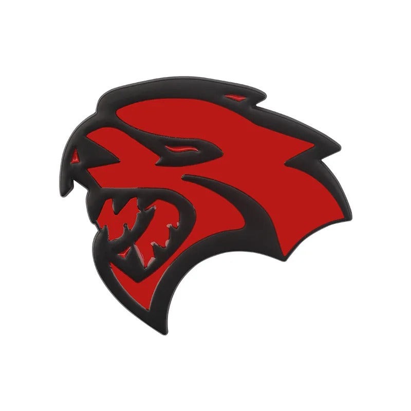 3D Metal Hellcat Full Set Emblem Trim For Dodge Charger/Challenger