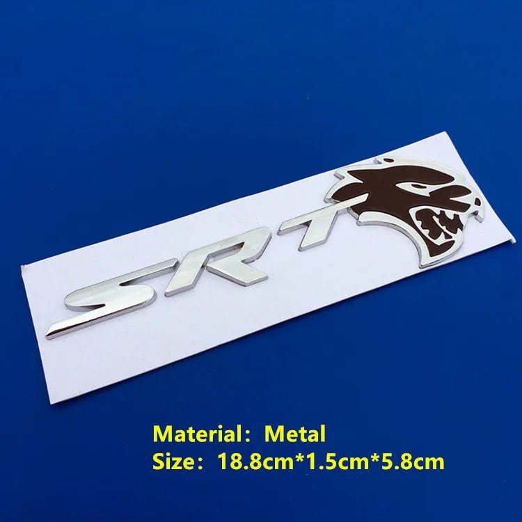 3D Metal Hellcat Full Set Emblem Trim For Dodge Charger/Challenger