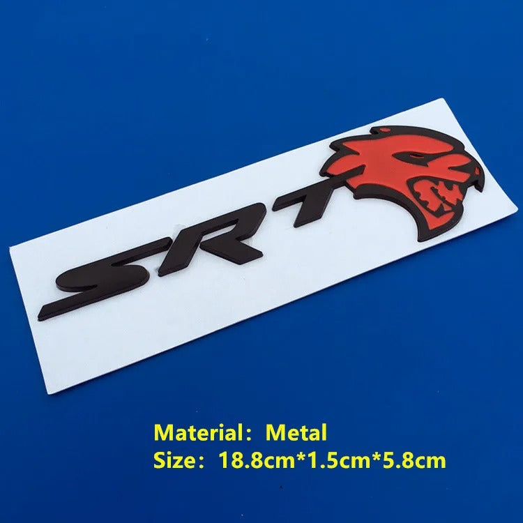 3D Metal Hellcat Full Set Emblem Trim For Dodge Charger/Challenger
