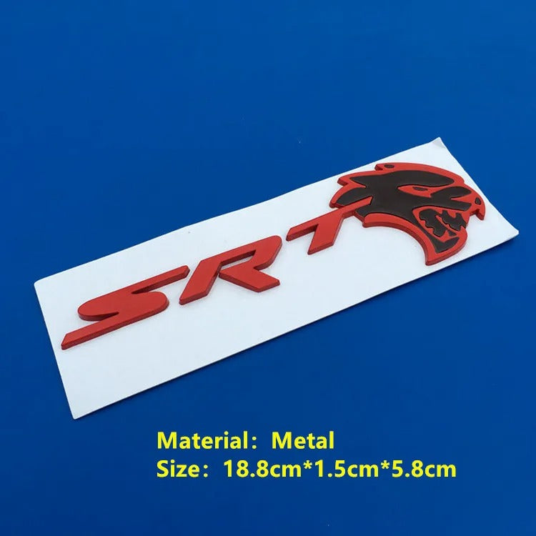 3D Metal Hellcat Full Set Emblem Trim For Dodge Charger/Challenger