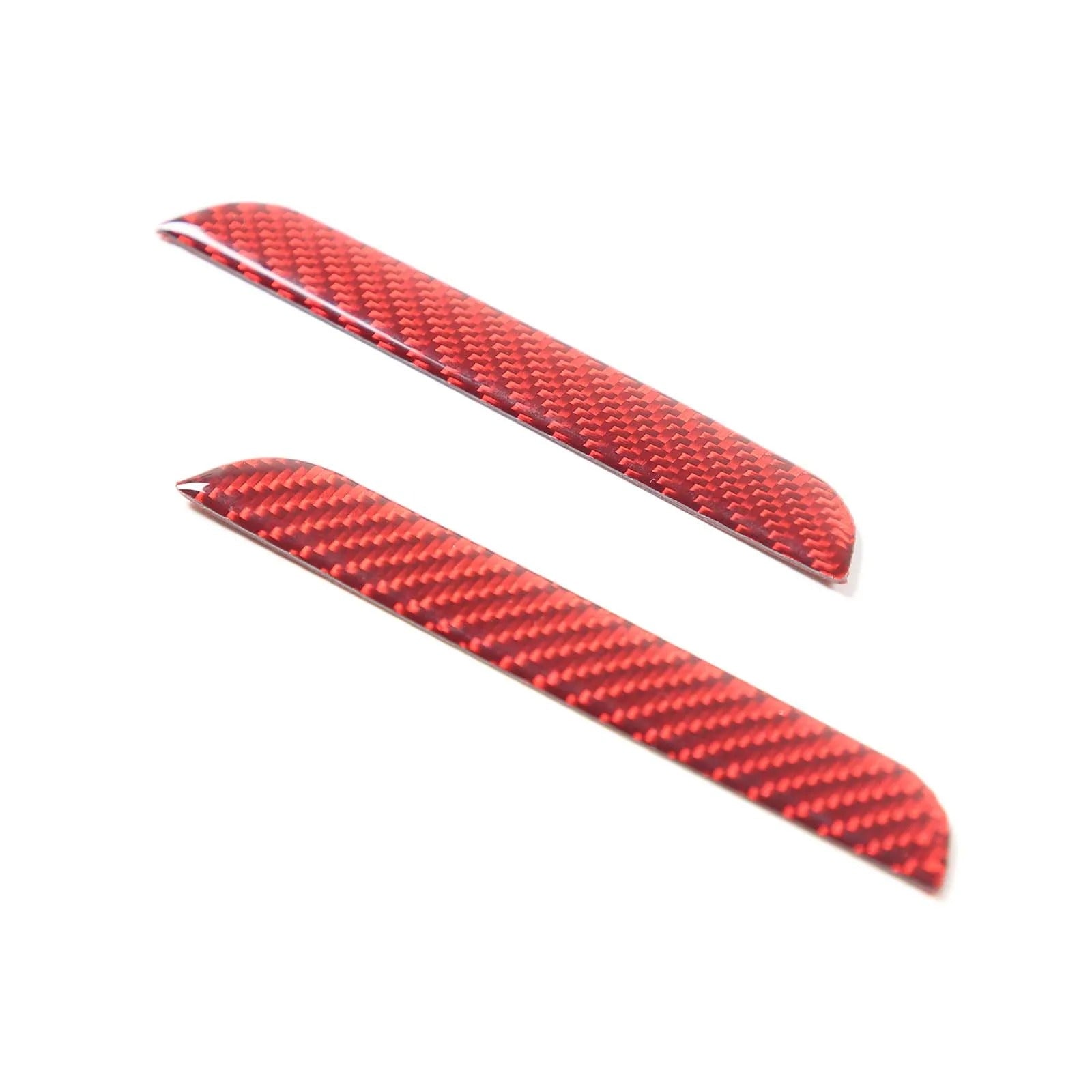 Soft Carbon Fiber Door Handle Frame Panel Cover For C6 Corvette