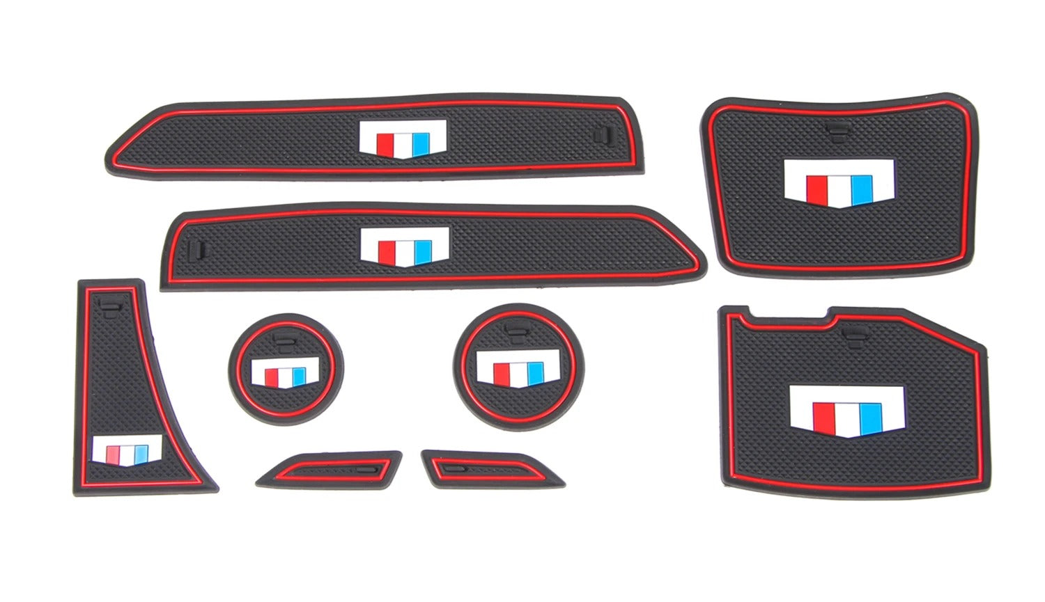 Non-Slip Cup Holder Mat Trim For Chevy Camaro