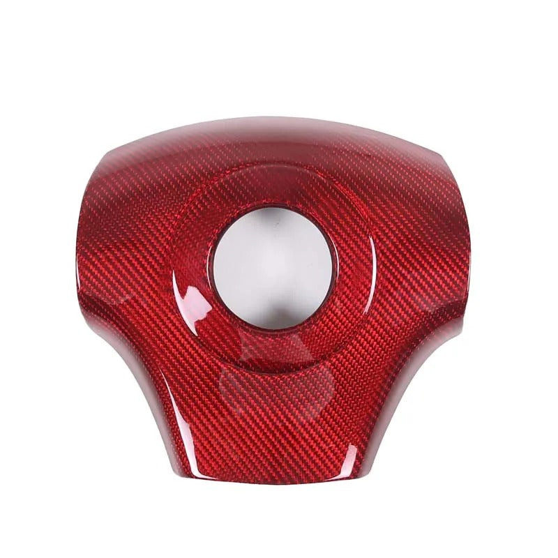 Carbon Fiber Steering Wheel Cover Trim For C6 Corvette