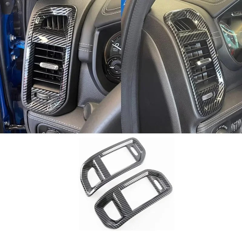 Full Interior Set Of ABS Carbon Fiber For Ram TRX