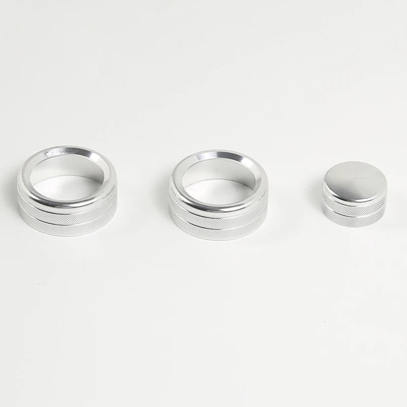 Aluminum Air Conditioner Volume Knob Cover Trim For C6 Corvette