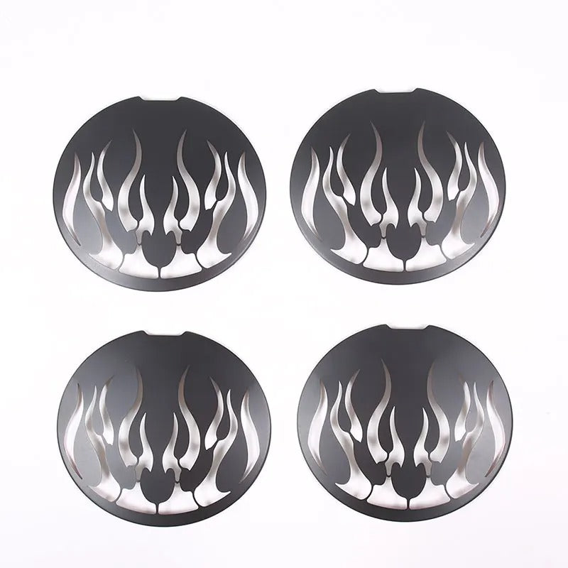 Stainless Steel Rear Tail Light Cover For C6 Corvette