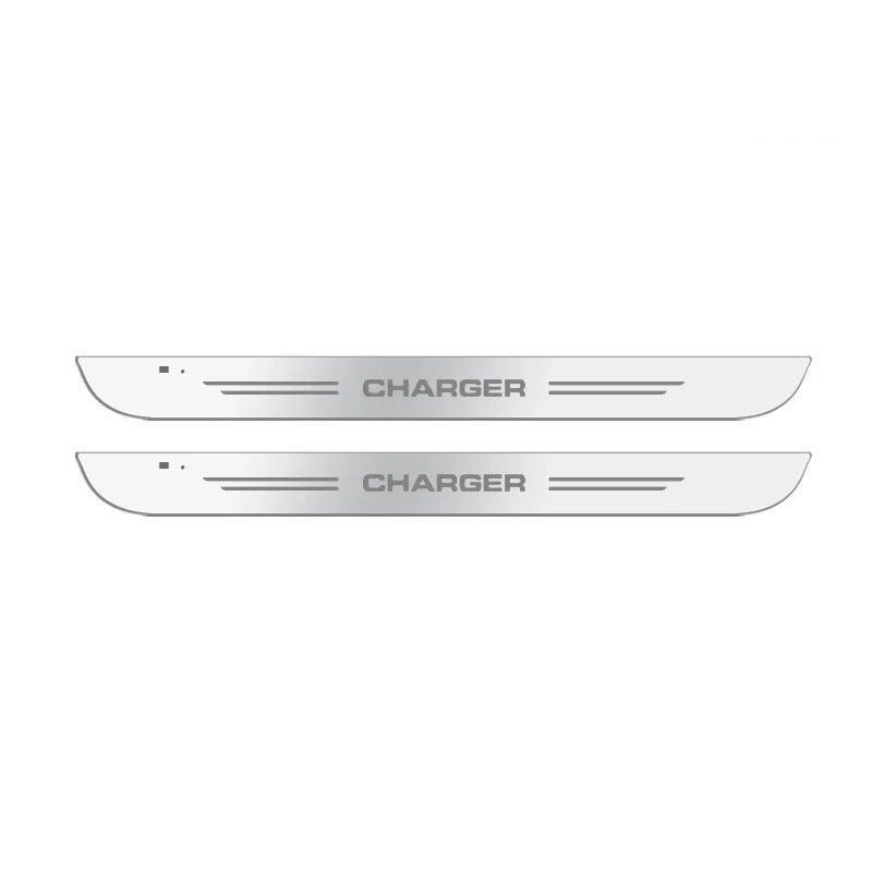 Multi Color LED Door Sill Trim For Dodge Charger