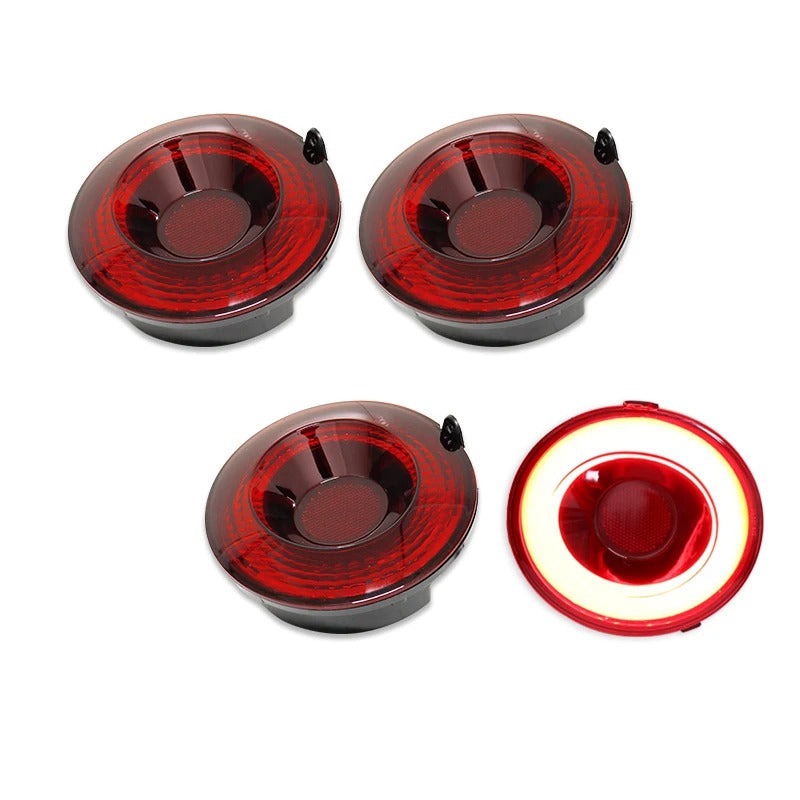 4pc 3D Optic LED Tail Light For C6 Corvette