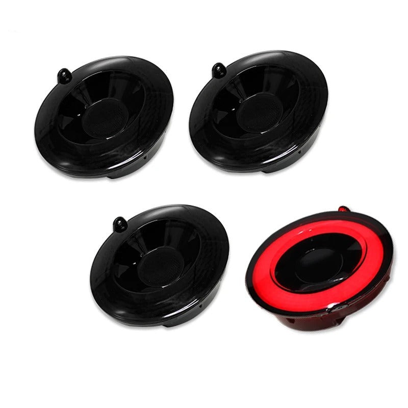 4pc 3D Optic LED Tail Light For C6 Corvette