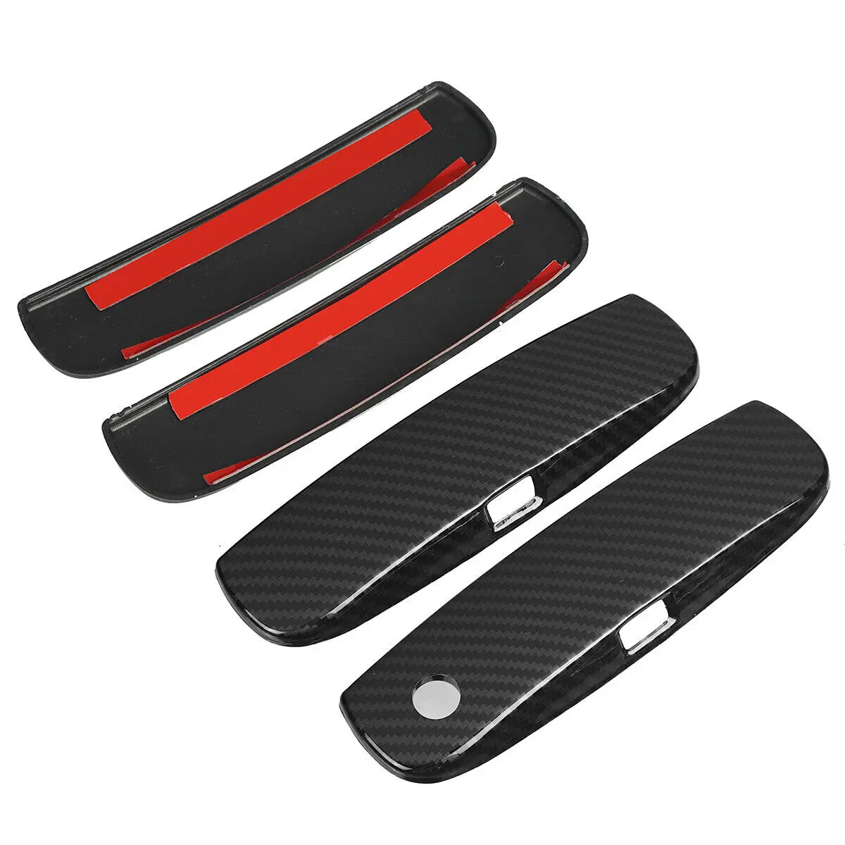 ABS Carbon Fiber Door Handles Cover Trim for Dodge Charger