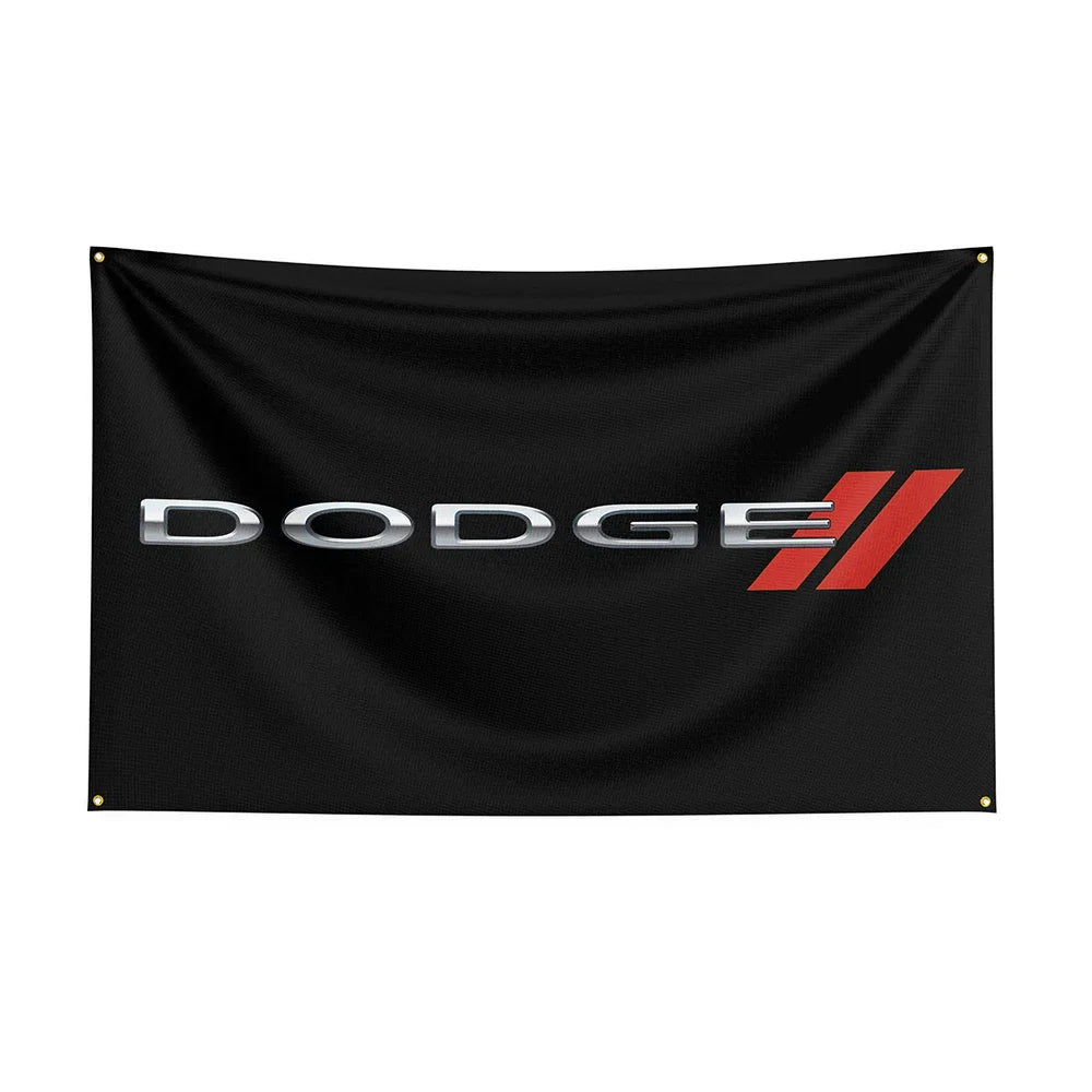 Dodge Flag Polyester Printed Racing Car Banner