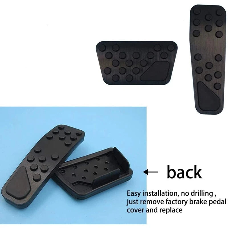 Aluminum Pedal Cover Trim For Dodge Charger/Challenger