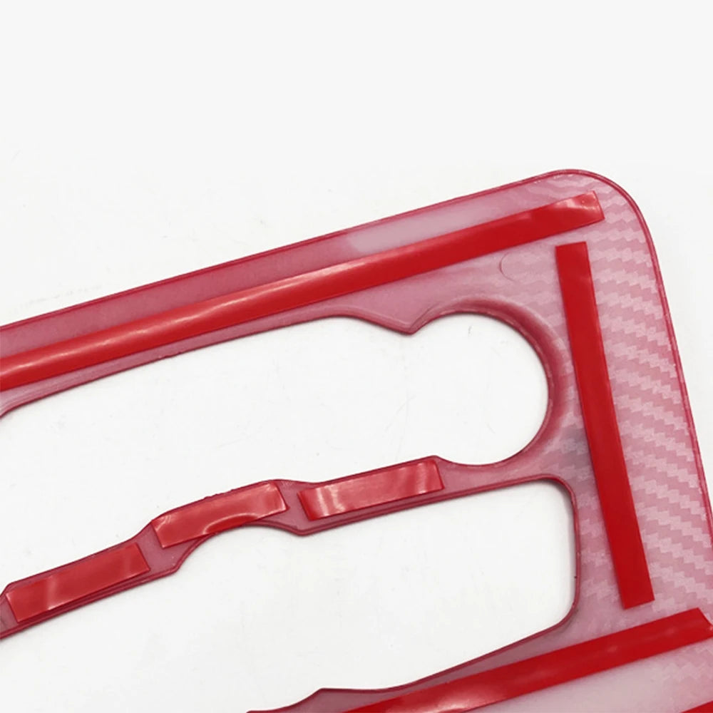 ABS Carbon Fiber Central Control Console Trim For Dodge Charger