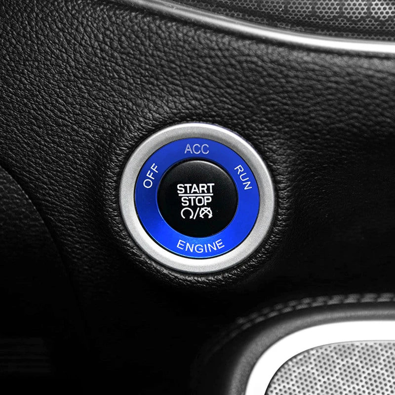 Engine Start Stop Button Ring Trim For Dodge Charger/Challenger