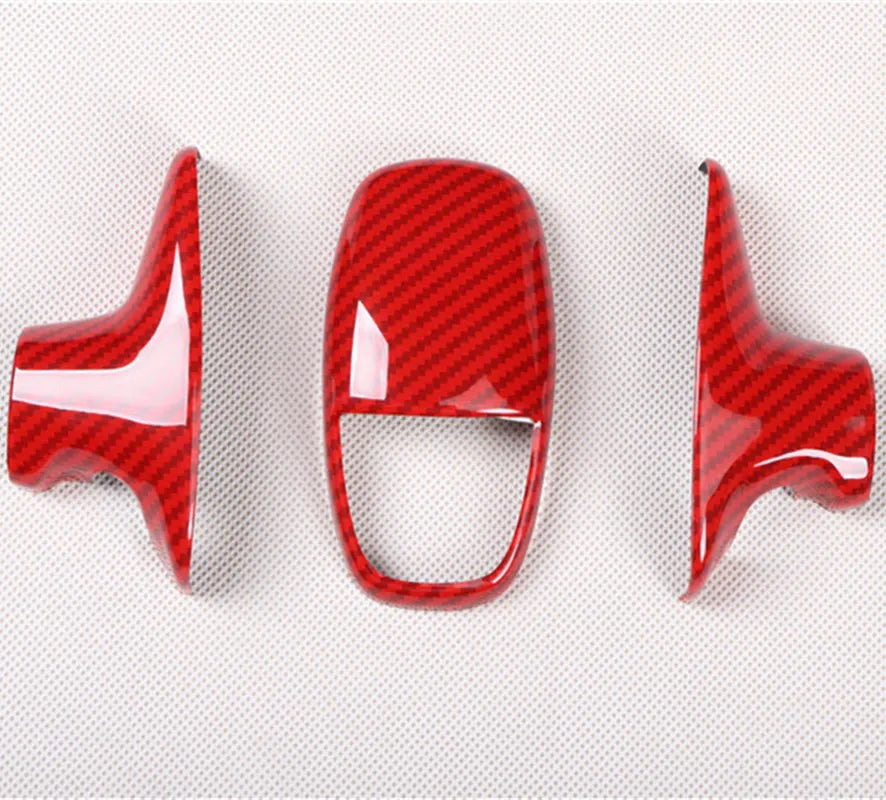 ABS Carbon Fiber Gear Shift Knob Cover Trim For Dodge Charger/Challenger
