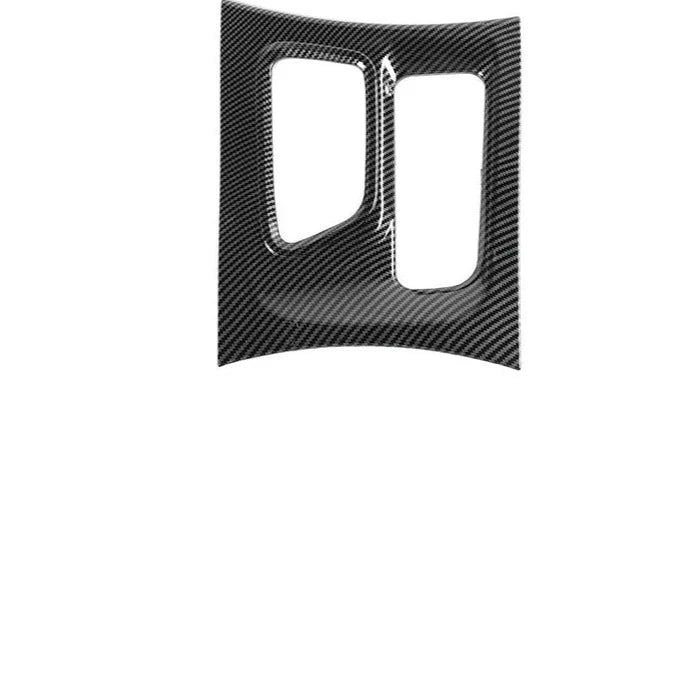 ABS Carbon Fiber Centre Console Gear Shift Panel Trim For Dodge Charger