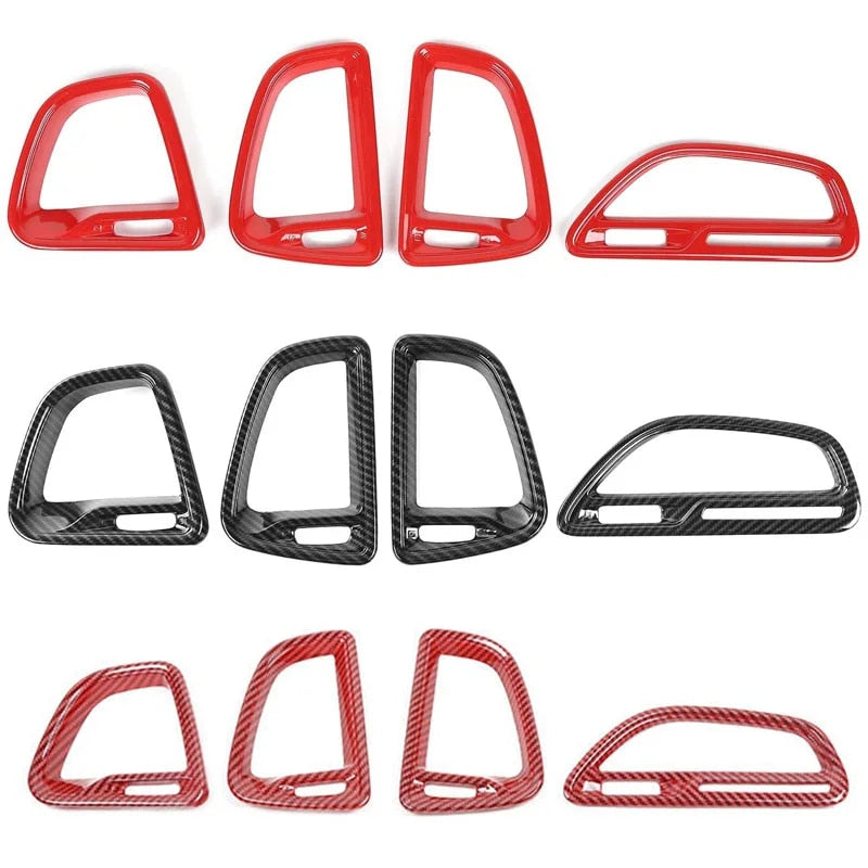 ABS Air Condition Outlet Vent Trim For Dodge Challenger