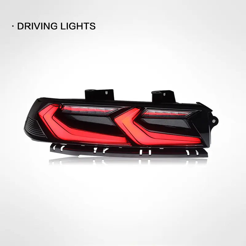 Corvette C8 Style LED Sequential Tail Lights for Chevy Camaro 2014 / 2015 5th Gen