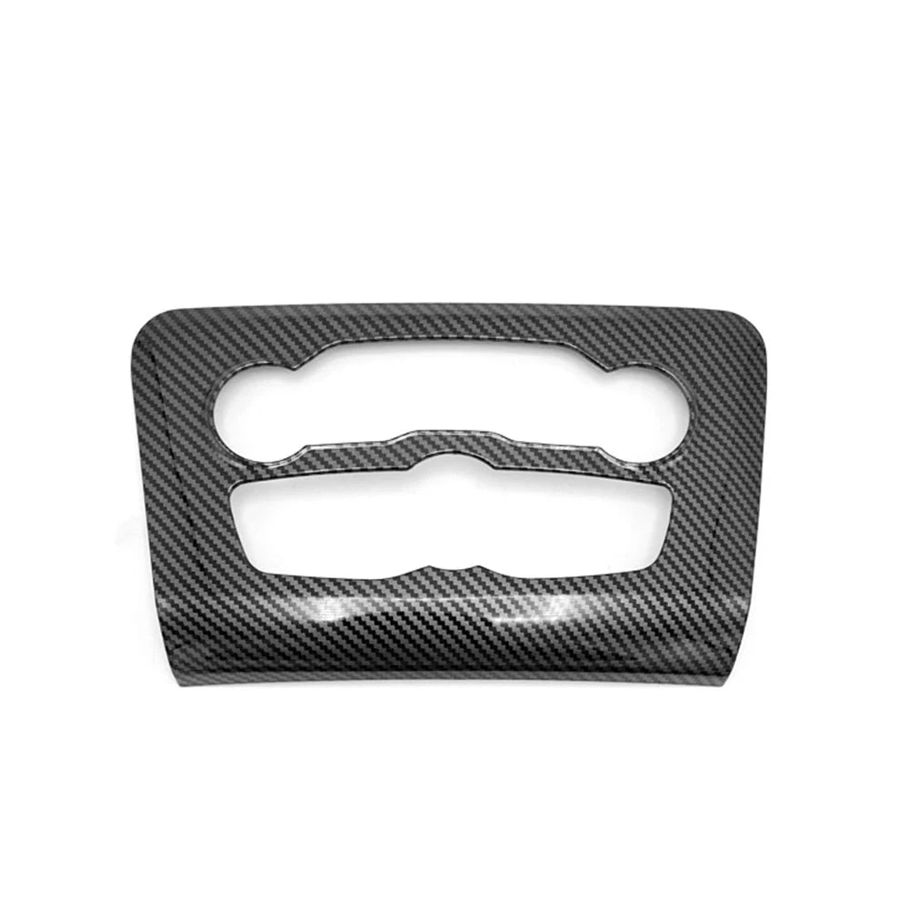 ABS Carbon Fiber Central Control Console Trim For Dodge Charger